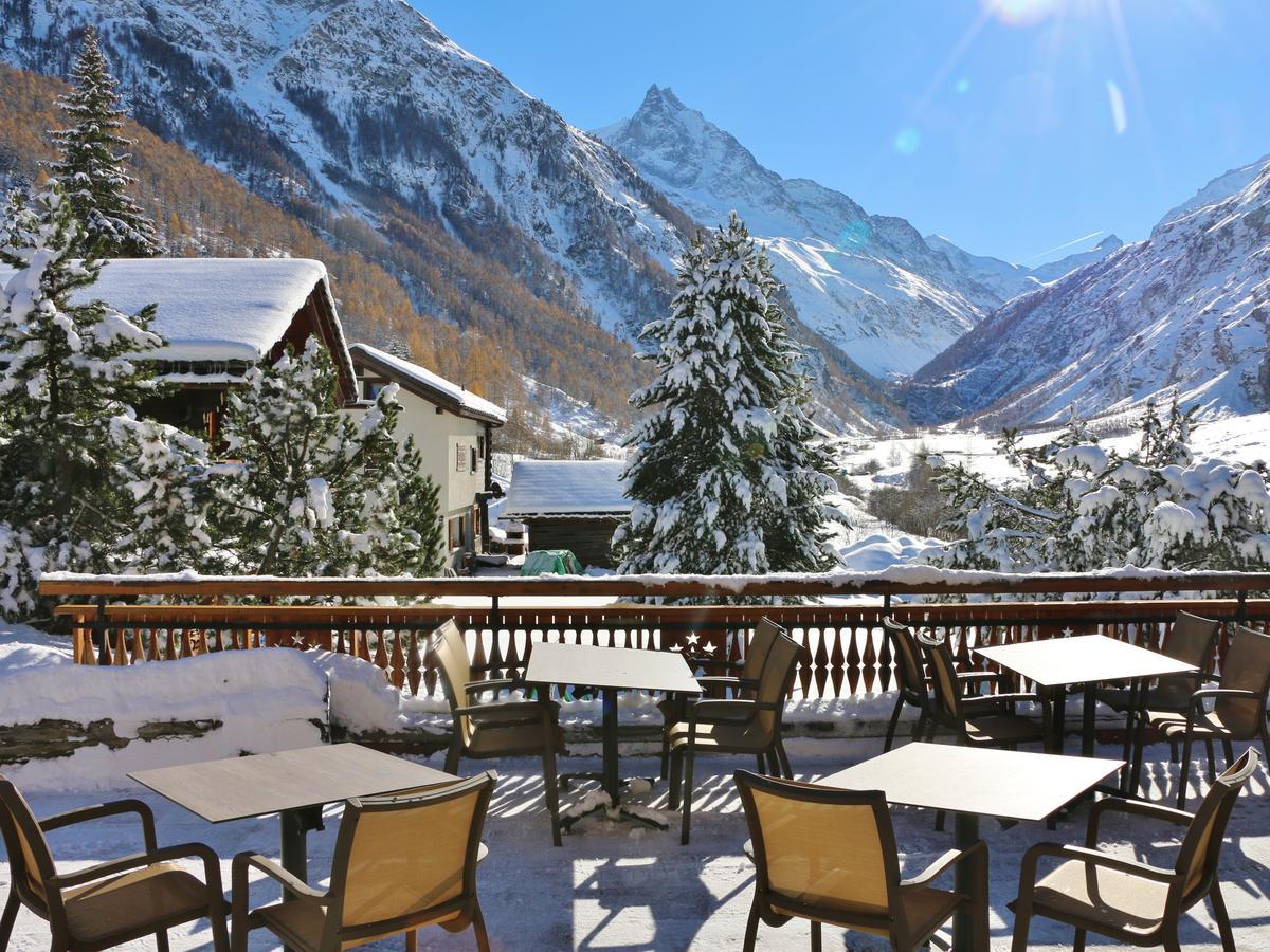 Hotel Garni Les Bouquetins Zinal Exterior foto