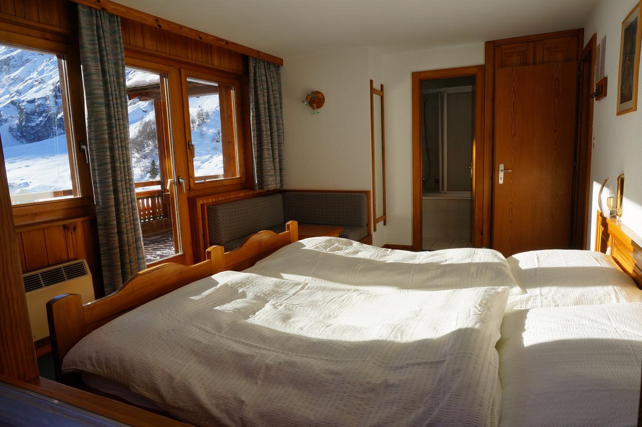 Hotel Garni Les Bouquetins Zinal Exterior foto